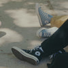 Load and play video in Gallery viewer, CHUCK TAYLOR CORE CANVAS HI NAVY