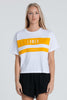 Load image into Gallery viewer, WOMENS CROPPED PANLE TEE - JUNIPER