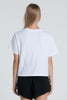Load image into Gallery viewer, WOMENS CROPPED PANLE TEE - JUNIPER