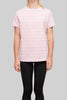 Load image into Gallery viewer, WOMENS LOLA STRIPE TEE BABY PINK